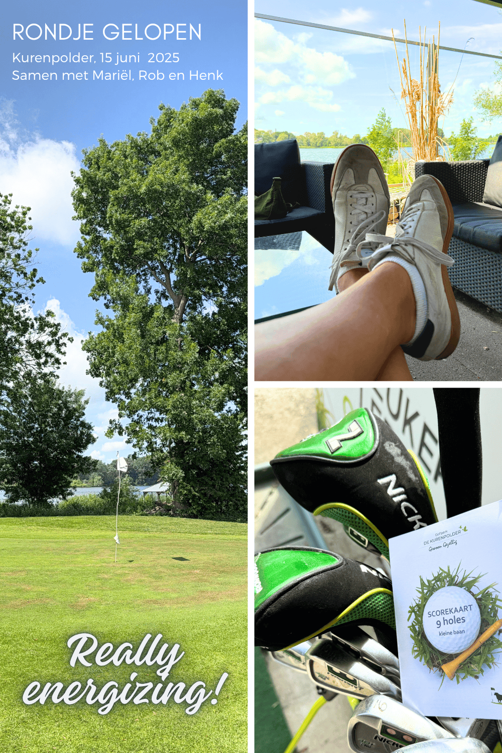 Lees meer over het artikel Een zondagochtend zonder padel, maar met golf
