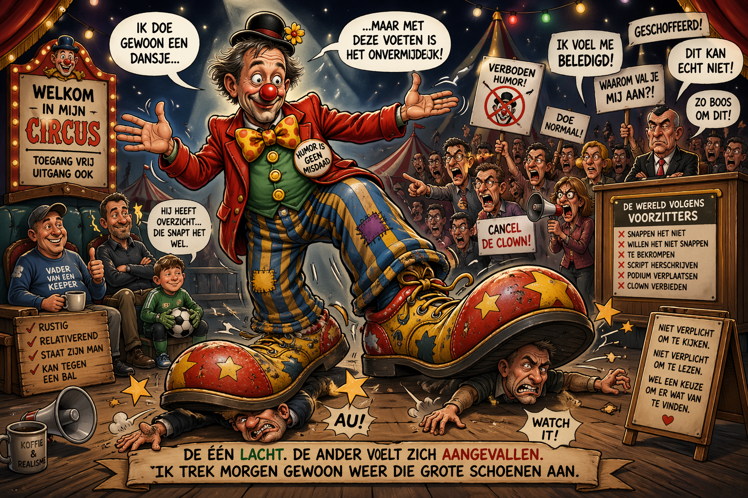 Lees meer over het artikel De clown en de lange tenen