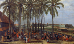 Een klein detail van 350 jaar oud